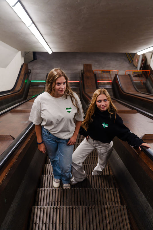 TRØBL Oversized T-shirt – BØRN IN RØTTERDAM | Rotterdam Streetwear