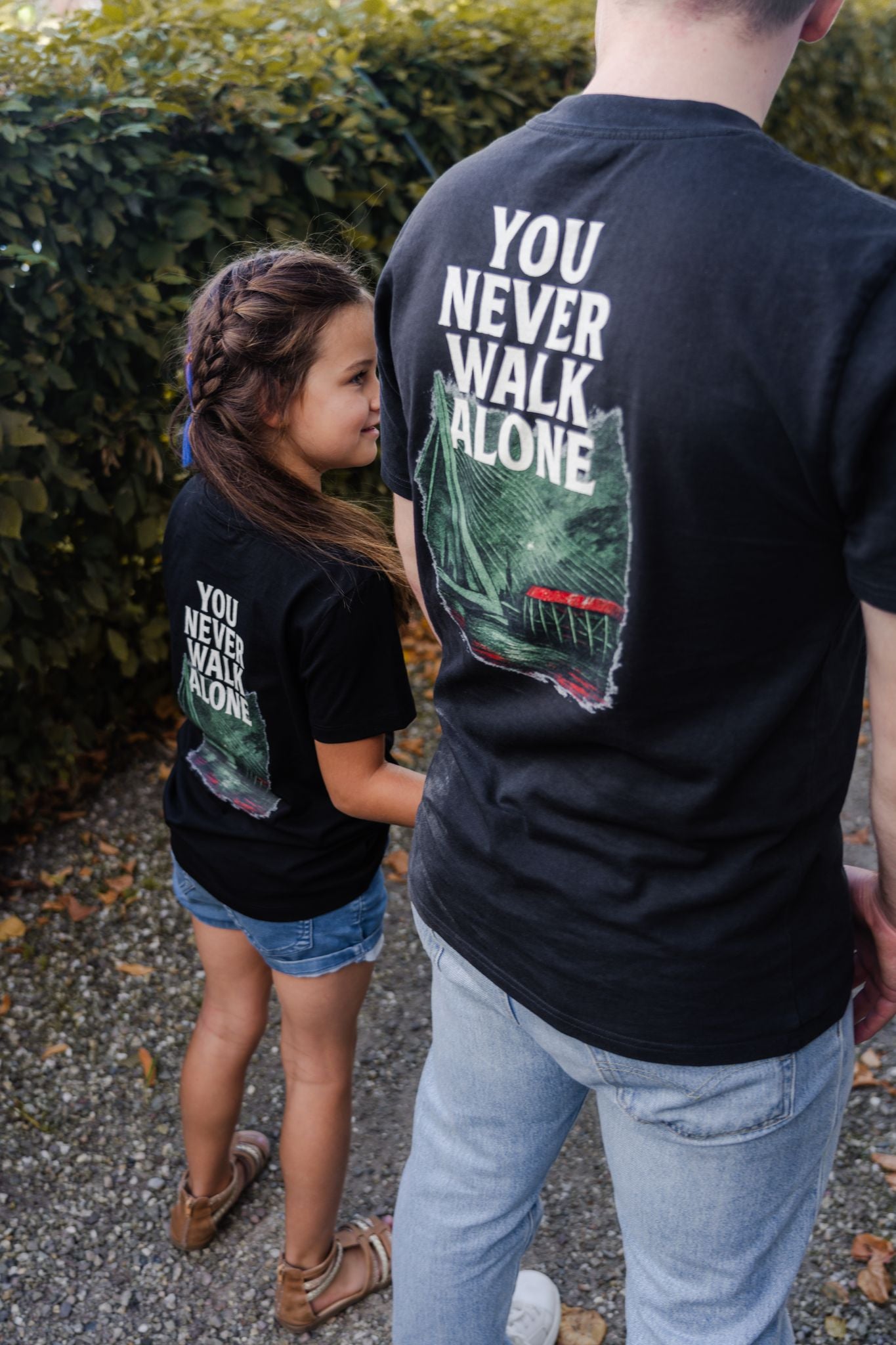 TRØBL T-shirt Kids – YOU NEVER WALK ALONE | Rotterdam Streetwear