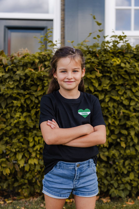TRØBL T-shirt Kids – YOU NEVER WALK ALONE | Rotterdam Streetwear